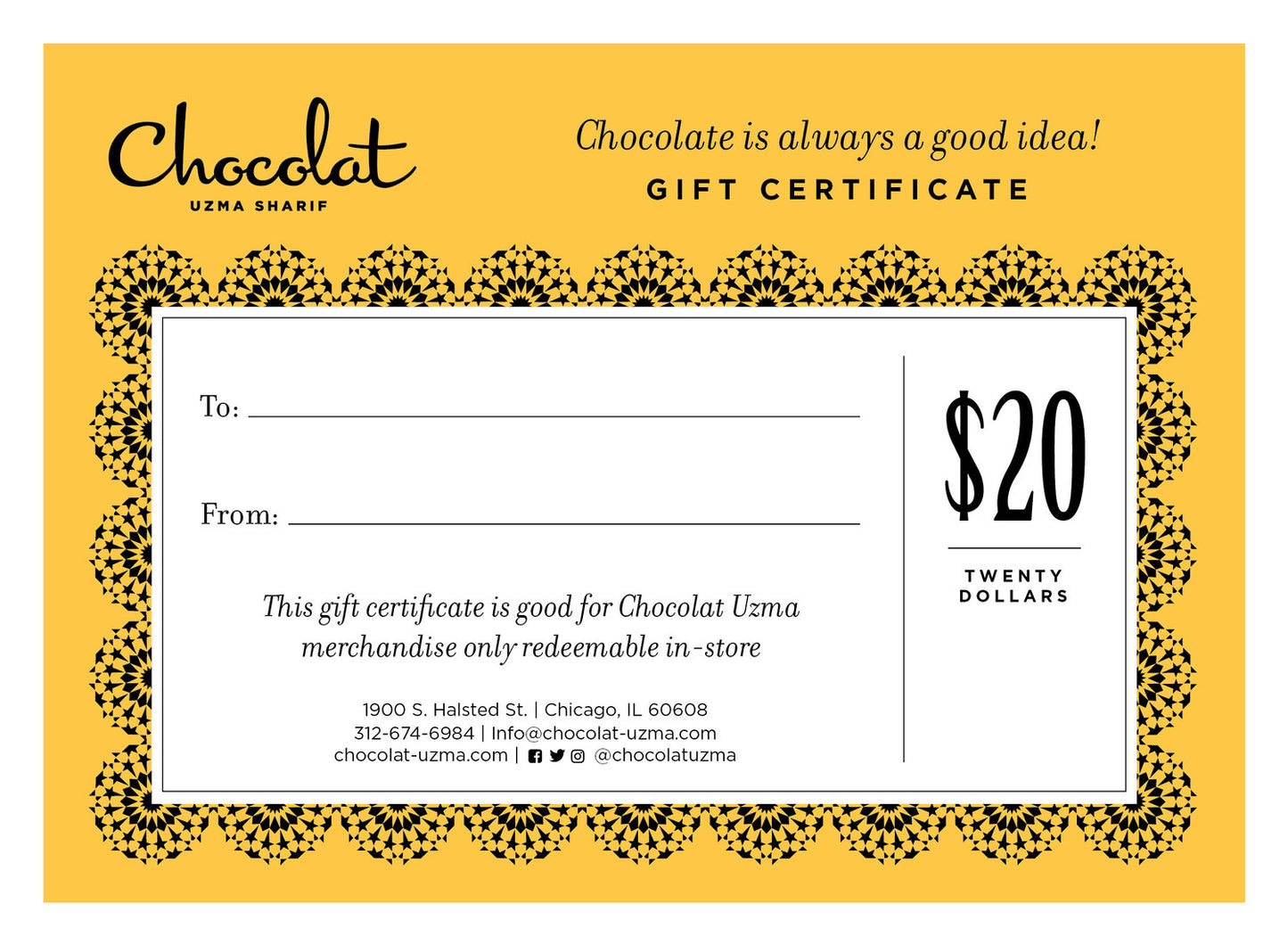 Gift Certificates