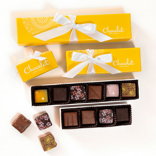 Exotic Chocolate Collection~6 piece